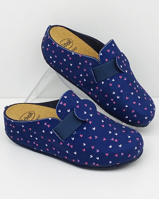 Wygodne damskie pantofle Scholl Lareth F30131, tęgość F 1/2