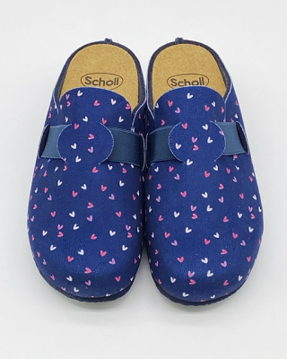 Wygodne damskie pantofle Scholl Lareth F30131, tęgość F 1/2