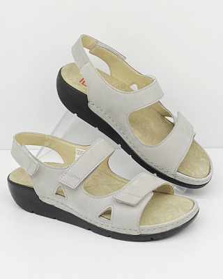 Zdrowotne sandały damskie Berkemann Leona 01468-980, tegość G-H-J