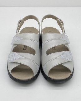 Zdrowotne sandały na tęgie stopy Solidus 74019-10316 MONI, tęgość M-N