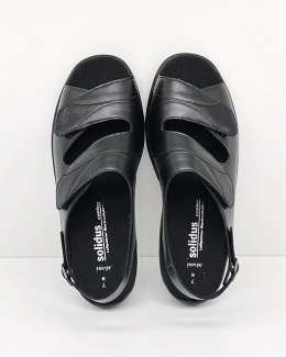 Solidus 74019-00196 MONI, zdrowotne damskie sandały na tęgie stopy, tęgość M-N