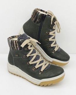 Zimowe buty Rieker Y4710-54 ciepłe, wygodne, antypoślizgowe, wodoodporne
