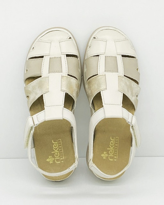 Buty Rieker V9251-60 szerokie sandały damskie, tęgość H