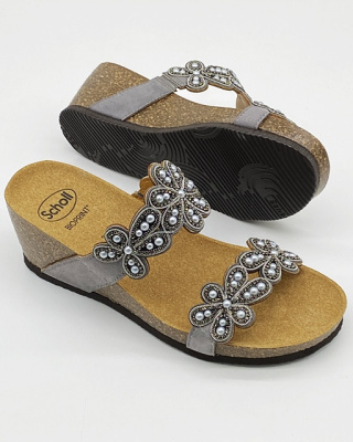 Buty Scholl Palinuro F30486 1029 grey, tęgość F 1/2