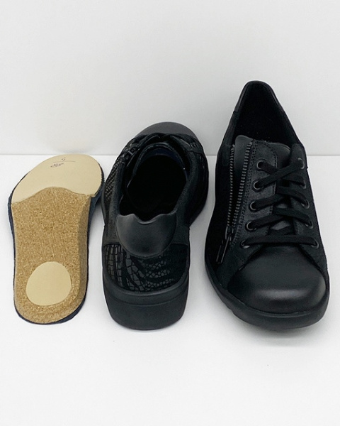 szerokie półbuty damskie