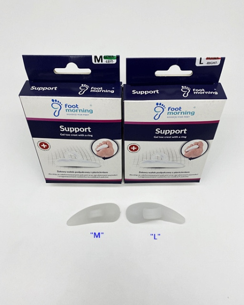 wkładka żelowa palce młotkowate