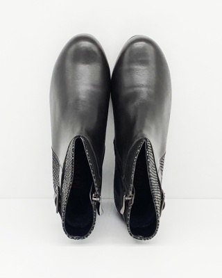 Botki Alpina Manda H 7J06-2, ciemny brąz, tęgość H