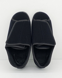 Buty na opuchnięte kostki Fargeot GRANIT czarne, tęgość M-N-W