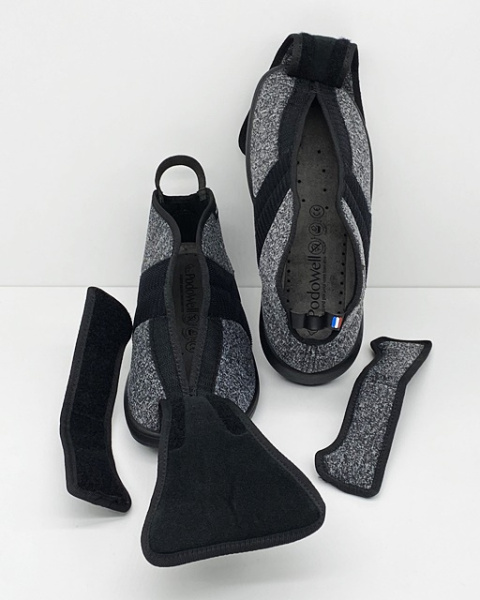 półbuty na stopę z obrzękiem