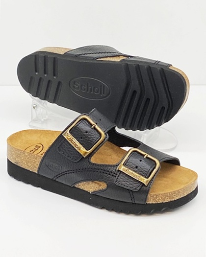 Scholl klapki zdrowotne Moldava 2.0 Special F29396 1004 czarne, tęgość E-F-G