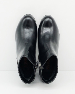 Skórzane botki damskie Alpina SANA 7I39-A, tęgość G