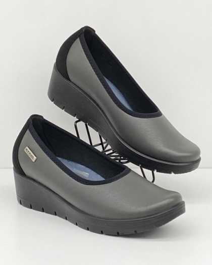 Fly Flot 18X15ZX szare damskie wsuwki, tęgość K