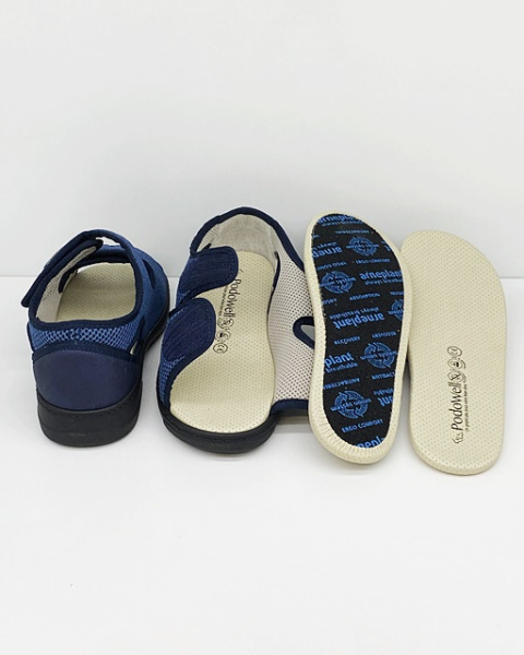 sandały na opuchnięte stopy