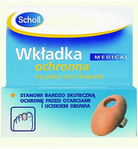 wkładka ochronna na palce młotkowate